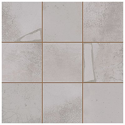 Kings Sea White 13" x 13" Ceramic Floor and Wall Tile - 10 Tiles Per Case - 12.0 Square Feet