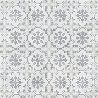 Amberley Orchid Mint 17-3/4" x 17-3/4" Ceramic Tile - Per Case of 6 - 13.32 Square Feet