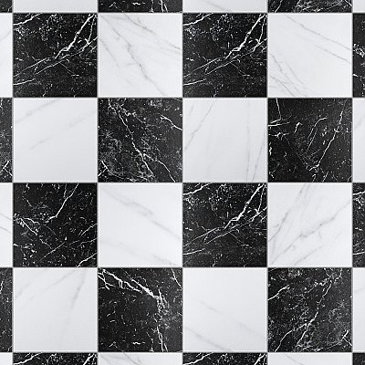 Merzoni Checker Ruzzini 17-7/8" x 17-7/8" Porcelain Floor & Wall Tile Tile - 6 Pieces per Case - 13.5 Sq. Ft. Per Case