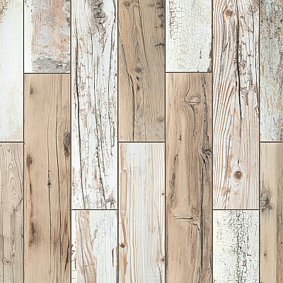 Unique 6" x 35-7/8" Porcelain Floor and Wall Tile - 7 Tiles Per Case - 10.71 Sq. Ft.