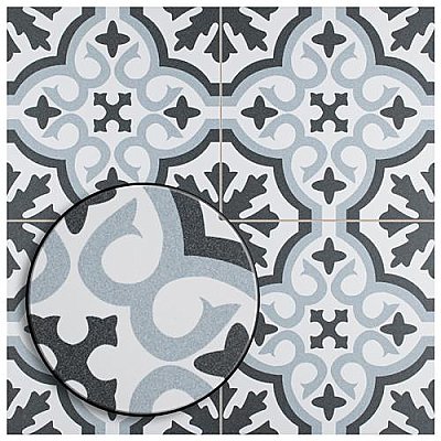 Berkeley Essence Sky 17-3/4" x 17-3/4" Ceramic Tile - Per Case of 6 - 13.32 Square Feet