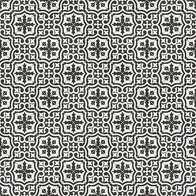 Berkeley Black II 17-5/8" x 17-5/8" Ceramic Floor/Wall Tile - 6 Tiles Per Case - 13.14 Sq. Ft.