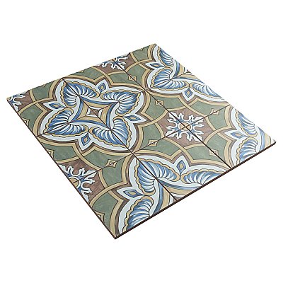 Harmonia Grove Green 13"x13" Ceramic Tile - Sold Per Case of 10 - 12.19 Square Feet