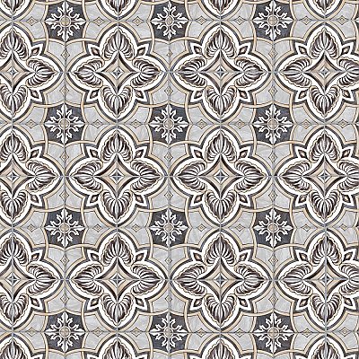 Harmonia Grove Grey  13" x 13" Ceramic Floor & Wall Tile - 10 Tiles Per Case - 12.0 Sq. Ft.