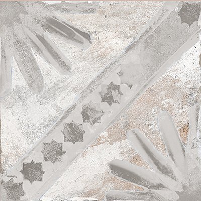 Harmonia Kings Marrakech Grey 13" x 13" Ceramic Floor/Wall Tile - 10 Tiles Per Case - 12.0 Sq. Ft.