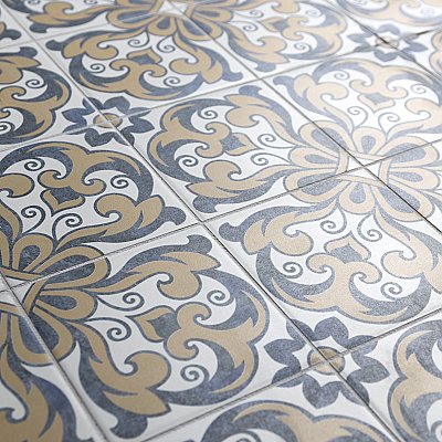 Harmonia Royal Bloom 13"x13" Ceramic Tile - Sold Per Case of 10 - 12.19 Square Feet