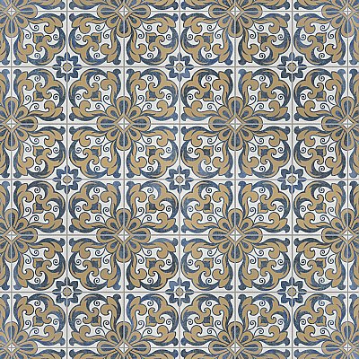Harmonia Royal Bloom 13"x13" Ceramic Tile - Sold Per Case of 10 - 12.19 Square Feet