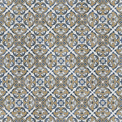 Harmonia Royal Bloom 13"x13" Ceramic Tile - Sold Per Case of 10 - 12.19 Square Feet