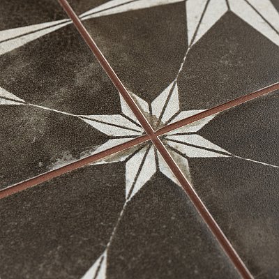 Harmonia Kings Star Night 13"x13" Ceramic Tile - Sold Per Case of 10 - 12.19 Square Feet