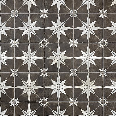 Harmonia Kings Star Night 13"x13" Ceramic Tile - Sold Per Case of 10 - 12.19 Square Feet