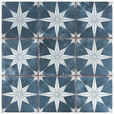 Harmonia Kings Star Sky 13"x13" Ceramic Tile - Sold Per Case of 10 - 12.19 Square Feet