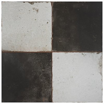 Kings Damero Ceramic Floor Tile 17-5/8" x 17-5/8" - Sold Per Case of 5 Tiles - 11.02 Square Feet Per Case