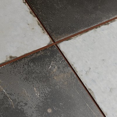 Kings Damero Ceramic Floor Tile 17-5/8" x 17-5/8" - Sold Per Case of 5 Tiles - 11.02 Square Feet Per Case
