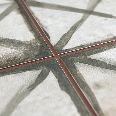 Kings Temple Sage 17-5/8" x 17-5/8" Ceramic Floor and Wall Tile - 5 Tiles Per Case - 10.95 Square Feet