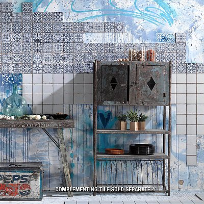 Faenza Manises 13" x 13" Ceramic Tile - Per Case of 10 - 12 Sq. Ft. Per Case