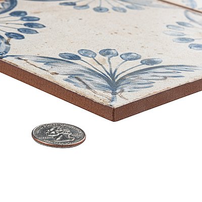 Artisan Oldker 13" x 13" Ceramic Floor & Wall Tile - 10 Tiles Per Case - 12.0 Sq. Ft.
