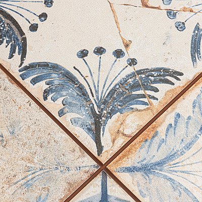 Artisan Oldker 13" x 13" Ceramic Floor & Wall Tile - 10 Tiles Per Case - 12.0 Sq. Ft.