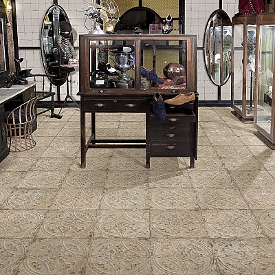 Saja Blanco 13" x 13" Ceramic Tile - Sold Per Case of 10 - 12.20 Square Feet