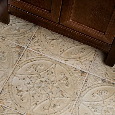 Saja Blanco 13" x 13" Ceramic Tile - Sold Per Case of 10 - 12.20 Square Feet