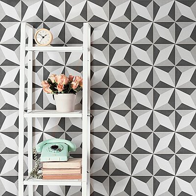 Twenties Diamond Mini 4"  x 4" Ceramic Tile - Per Case of 81 - 9.72 Square Feet