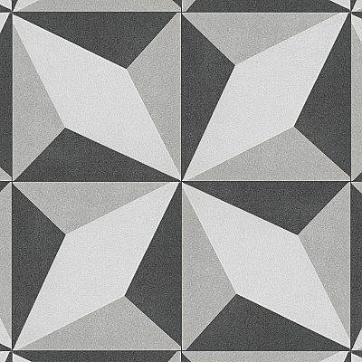 Twenties Diamond Mini 4"  x 4" Ceramic Tile - Per Case of 81 - 9.72 Square Feet