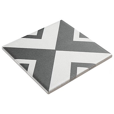 Twenties Vertex  Mini 4"  x 4" Ceramic Tile - Per Case of 81 - 9.72 Square Feet