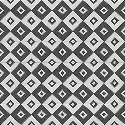Twenties Vertex  Mini 4"  x 4" Ceramic Tile - Per Case of 81 - 9.72 Square Feet