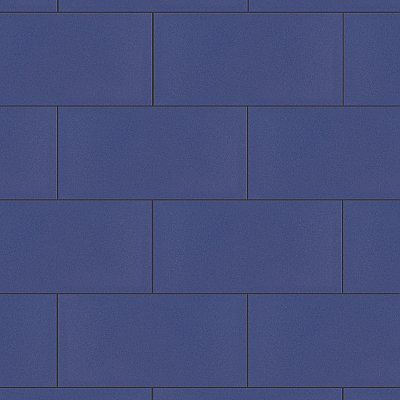 Projectos Royal Blue 3-7/8"x 7-3/4" Ceramic Tile - Per Case of 50 Pieces - 11 Sq. Ft.