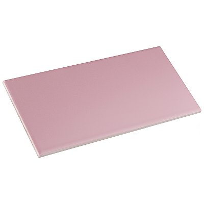 Projectos Blush Pink 3-7/8"x 7-3/4" Ceramic Tile - Per Case of 50 Pieces - 11 Sq. Ft.
