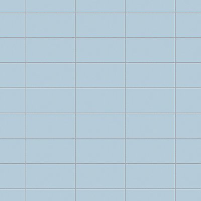 Projectos Sky Blue 3-7/8"x 7-3/4" Ceramic Tile - Per Case of 50 Pieces - 11 Sq. Ft.