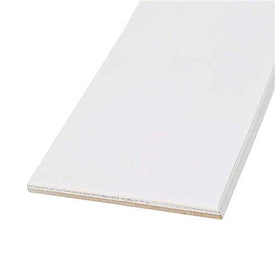 Revival White 3-1/2" x 7-3/4" Ceramic Bullnose Trim - White - Per Piece - .19 Square Feet