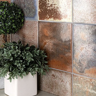 True 7-3/4" x 7-3/4" Ceramic Floor & Wall Tile - 25 Tiles Per Case - 10.75 Sq. Ft.