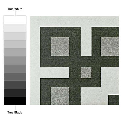 Twenties Vintage Corner 7-3/4" x 7-3/4" Ceramic Tile - Sold Per Tile - .42 Square Feet Per Tile