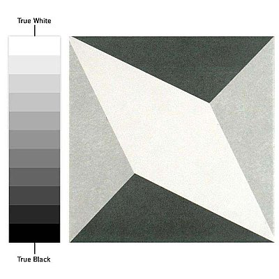 Twenties Vintage Diamond 7-3/4" x 7-3/4" Ceramic Tile - Sold Per Case of 25 - .11.11 Square Feet Per Case