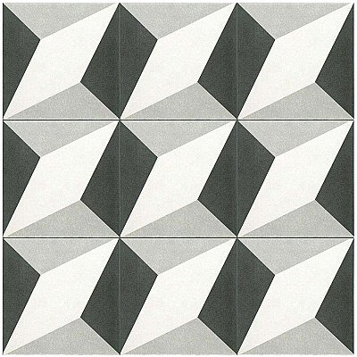 Twenties Vintage Diamond 7-3/4" x 7-3/4" Ceramic Tile - Sold Per Case of 25 - .11.11 Square Feet Per Case