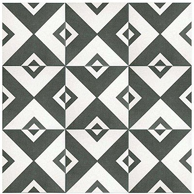 Twenties Vintage Vertex 7-3/4" x 7-3/4" Ceramic Tile - Sold Per Case of 25 - .11.11 Square Feet Per Case