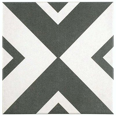 Twenties Vintage Vertex 7-3/4" x 7-3/4" Ceramic Tile - Sold Per Case of 25 - .11.11 Square Feet Per Case