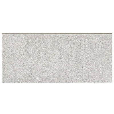 Twenties Vintage Grey 3-1/2" x 7-3/4" Ceramic Bullnose Trim - Sold Per Piece  - .19 Square Feet