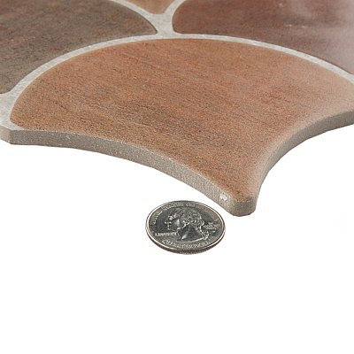 Scala Cotto 12-1/8" x 12-1/8" Porcelain Floor & Wall Tile - 9 Tiles Per Case - 9.36 Sq. Ft.