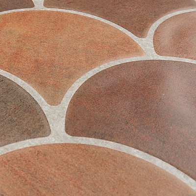 Scala Cotto 12-1/8" x 12-1/8" Porcelain Floor & Wall Tile - 9 Tiles Per Case - 9.36 Sq. Ft.