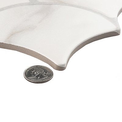 Scala Statuario 12-1/8" x 12-1/8" Porcelain Floor & Wall Tile - 9 Tiles Per Case - 9.36 Sq. Ft.