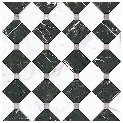 Tuscany Firenze 17-3/8" x 17-3/8" Porcelain Floor/Wall Tile - 7 Tiles Per Case - 14.91 Sq. Ft.