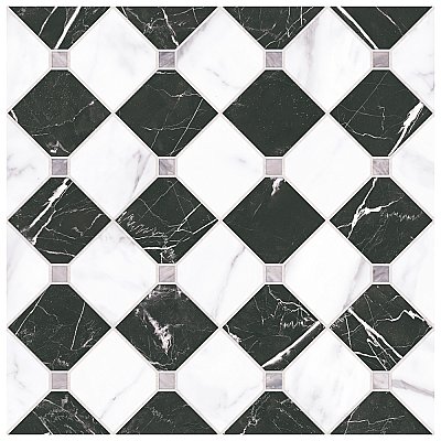 Tuscany Firenze 17-3/8" x 17-3/8" Porcelain Floor/Wall Tile - 7 Tiles Per Case - 14.91 Sq. Ft.