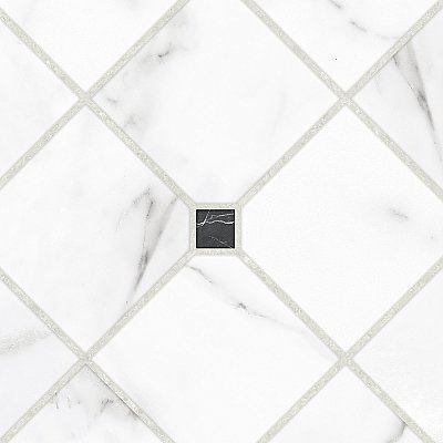 Tuscany Siena 17-3/8" x 17-3/8" Porcelain Floor/Wall Tile - 7 Tiles Per Case - 14.91 Sq. Ft.