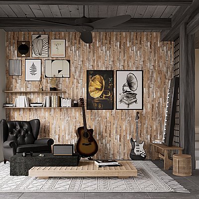 Sedona Multicolor 1-7/8" x 17-3/4" Porcelain Floor & Wall Tile - 32 Tiles Per Case - 8.29 Square Feet