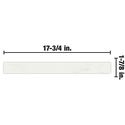 Sedona Pearl 1-7/8" x 17-3/4" Porcelain Floor & Wall Tile - 32 Tiles Per Case - 8.29 Square Feet