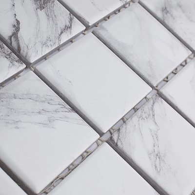 Katina Calacatta 11-5/8"x 11-5/8" Porcelain Tile - Per Case of 10 - 9.39 Square Feet