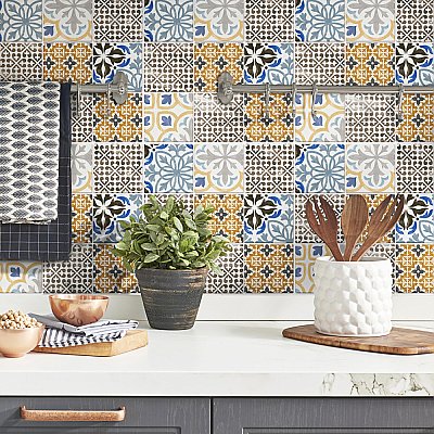Porto 11-3/4" x 11-3/4" Porcelain Mosaic Tile - 10 Tiles Per Case - 9.8 Sq. Ft.