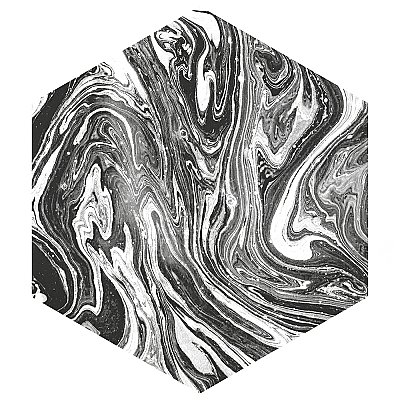 Ebru Hex 9-1/8" x 10-1/2" Porcelain Floor & Wall Tile - 16 Tiles Per Case - 8.16 Sq. Ft.