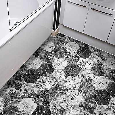 Ebru Hex 9-1/8" x 10-1/2" Porcelain Floor & Wall Tile - 16 Tiles Per Case - 8.16 Sq. Ft.